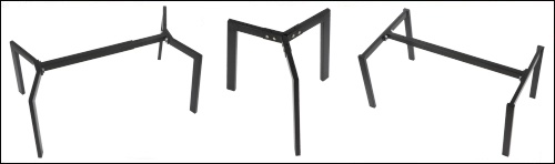 stelaże metalowe ramowe i składane